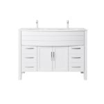 Daniel 48" Single Vanity (PVC) - White - Call for Price