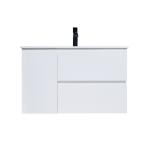 York 36" Single Vanity (PVC) - White - Call for Price