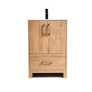 Judge Collection 24" Single Vanity (Solid Wood) - Oak - Call for Price