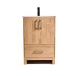 Judge Collection 24" Single Vanity (Solid Wood) - Oak - Call for Price