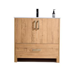 Judge Collection 36" Single Vanity (Solid Wood) - Oak - Call for Price