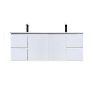 York 60" Double Vanity (PVC) - White - Call for Price