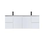 York 60" Double Vanity (PVC) - White - Call for Price