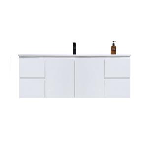 York 60" Single Vanity (PVC) - White - Call for Price