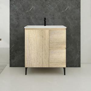 Alberto 30" Single Vanity (PVC) - Oak - Call for Price
