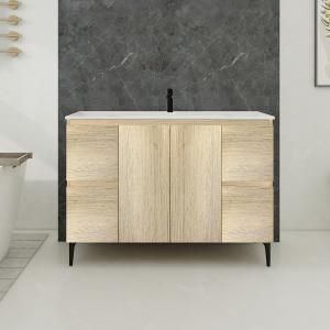 Alberto 48" Single Vanity (PVC) - Oak - Call for Price