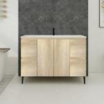 Alberto 48" Single Vanity (PVC) - Oak - Call for Price