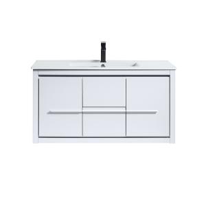 Oriago 48" Single Vanity (PVC) - White - Call for Price
