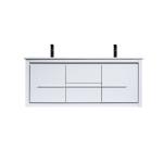Oriago 60" Double Vanity (PVC) - White - Call for Price