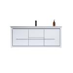 Oriago 60" Single Vanity (PVC) - White - Call for Price