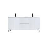 Alberto 72" Double Vanity (PVC) - White - Call for Price