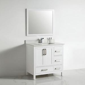 Roma Collection 36" Right Vanity (Solid Wood) - Call for Price