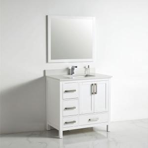 Roma Collection 36" Left Vanity (Solid Wood) - Call for Price