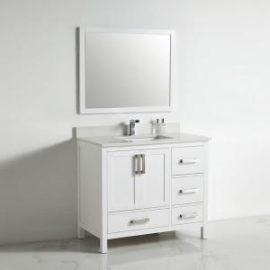 Roma Collection 42" Right Vanity (Solid Wood) - Call for Price