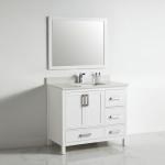 Roma Collection 42" Right Vanity (Solid Wood) - Call for Price