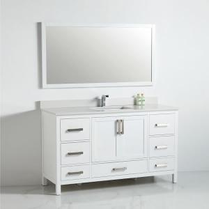 Roma Collection 60" Single Vanity (Solid Wood) - Call for Price