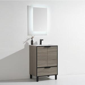 Vienna Collection 24" Single Vanity (Solid Wood) - Oak - Call for Price