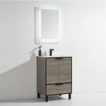 Vienna Collection 24" Single Vanity (Solid Wood) - Oak - Call for Price