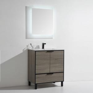 Vienna Collection 30" Single Vanity (Solid Wood) - Oak - Call for Price