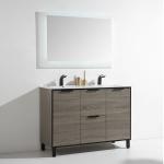 Vienna Collection 48" Single Vanity (Solid Wood) - Oak - Call for Price