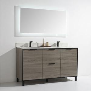 Vienna Collection 60" Double Vanity (Solid Wood) - Oak - Call for Price