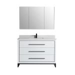 Madrid Collection 48" Single Vanity (Solid Wood) - White - Call for Price