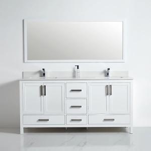 Roma Collection 72" Double Vanity (Solid Wood) - Call for Price