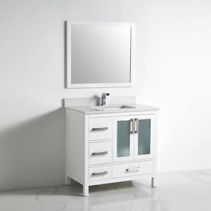 Berlin Collection 36" Left Vanity (Solid Wood) - Call for Price