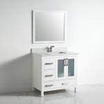 Berlin Collection 36" Left Vanity (Solid Wood) - Call for Price