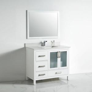 Berlin Collection 42" Left Vanity (Solid Wood) - Call for Price