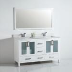 Berlin Collection 60" Double Vanity (Solid Wood) - Call for Price