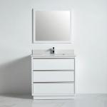 Denver Collection 36" Single Vanity (Solid Wood) - White - Call for Price