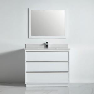 Denver Collection 42" Single Vanity (Solid Wood) - White - Call for Price