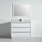 Denver Collection 42" Single Vanity (Solid Wood) - White - Call for Price