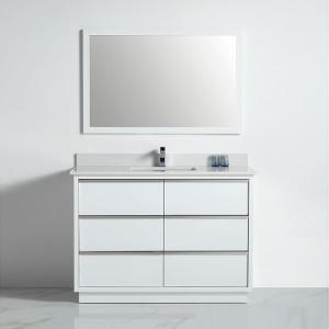 Denver Collection 48" Single Vanity (Solid Wood) - White - Call for Price
