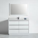 Denver Collection 48" Single Vanity (Solid Wood) - White - Call for Price