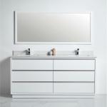 Denver Collection 72" Double Vanity (Solid Wood) - White - Call for Price
