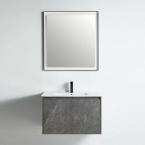 Miami Collection 30" Single Vanity (Solid Wood) - Grey Marble Grain - Call for Price