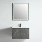 Miami Collection 30" Single Vanity (Solid Wood) - Grey Marble Grain - Call for Price