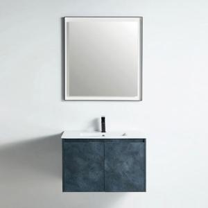 Miami Collection 30" Single Vanity (Solid Wood) - Blackish Green Marble - Call for Price
