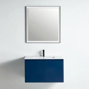 Miami Collection 32" Single Vanity (Solid Wood) - Navy Blue - Call for Price