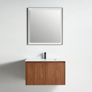 Miami Collection 32" Single Vanity (Solid Wood) - Brown Ebony - Call for Price