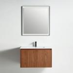 Miami Collection 32" Single Vanity (Solid Wood) - Brown Ebony - Call for Price