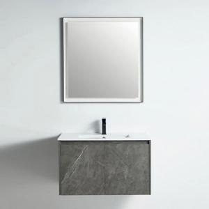 Miami Collection 32" Single Vanity (Solid Wood) - Grey Marble Grain - Call for Price