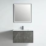 Miami Collection 32" Single Vanity (Solid Wood) - Grey Marble Grain - Call for Price
