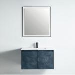 Miami Collection 32" Single Vanity (Solid Wood) - Blackish Green Marble - Call for Price