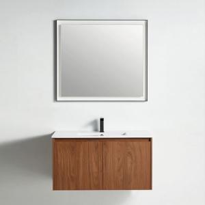 Miami Collection 36" Single Vanity (Solid Wood) - Brown Ebony - Call for Price