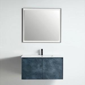 Miami Collection 36" Single Vanity (Solid Wood) - Blackish Green Marble - Call for Price