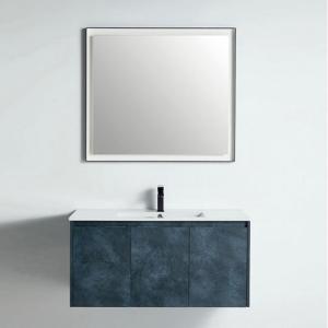 Miami Collection 40" Single Vanity (Solid Wood) - Blackish Green Marble - Call for Price