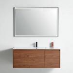 Miami Collection 48" Single Vanity (Solid Wood) - Brown Ebony - Call for Price